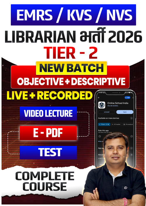 EMRS/KVS/NVS Tier-2 Descriptive + Objective Batch 2026